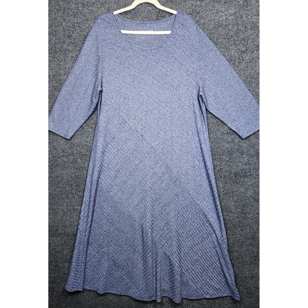 Soft Surroundings Womens Maxi Dress Size 2X Lagenlook Boho Artsy Peasant